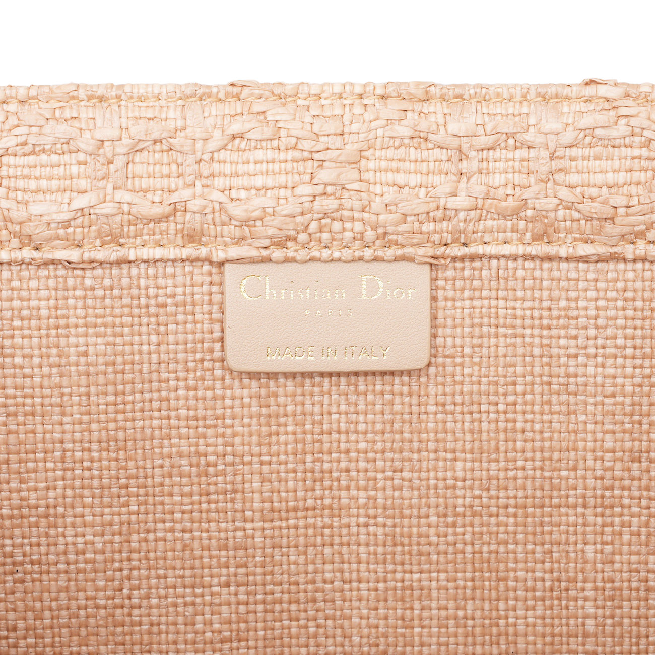 CHRISTIAN DIOR(USED)디올 라피아 북토트